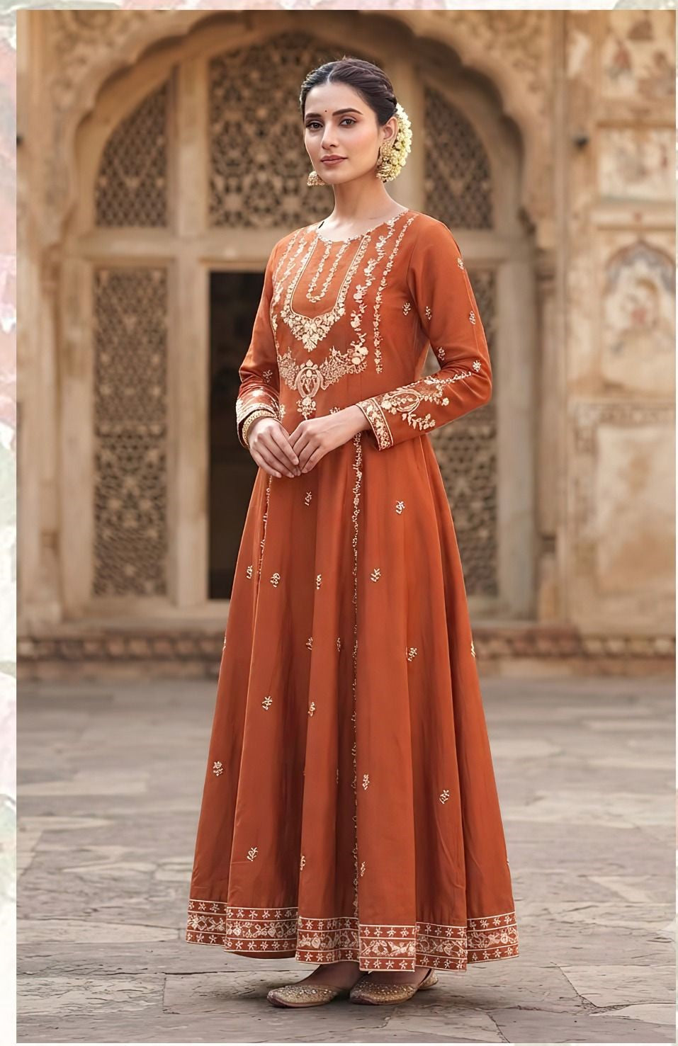 Maria B 2181 Heavy Embroidered Dhanak 2PC - Unstitched