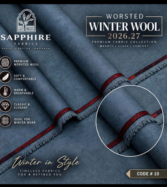 Sapphire Mens Wrosted 3D Wool (Medium Weight) C-10
