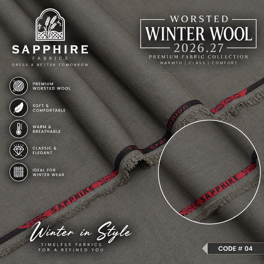 Sapphire Wrosted 3D Wool (Medium Weight) C-4