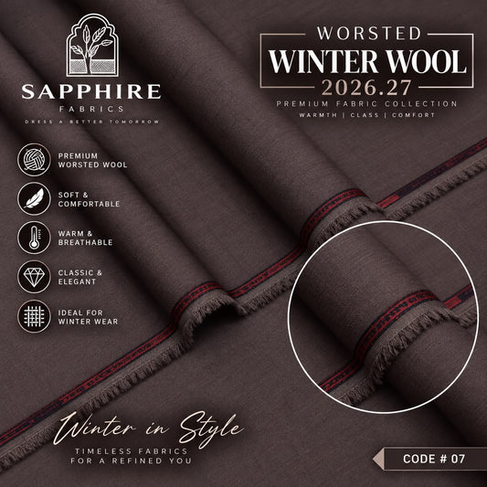 Sapphire Mens Wrosted 3D Wool (Medium Weight) C-7