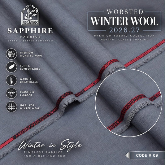 Sapphire Mens Wrsoted 3D Wool (Medium Weight) C-9